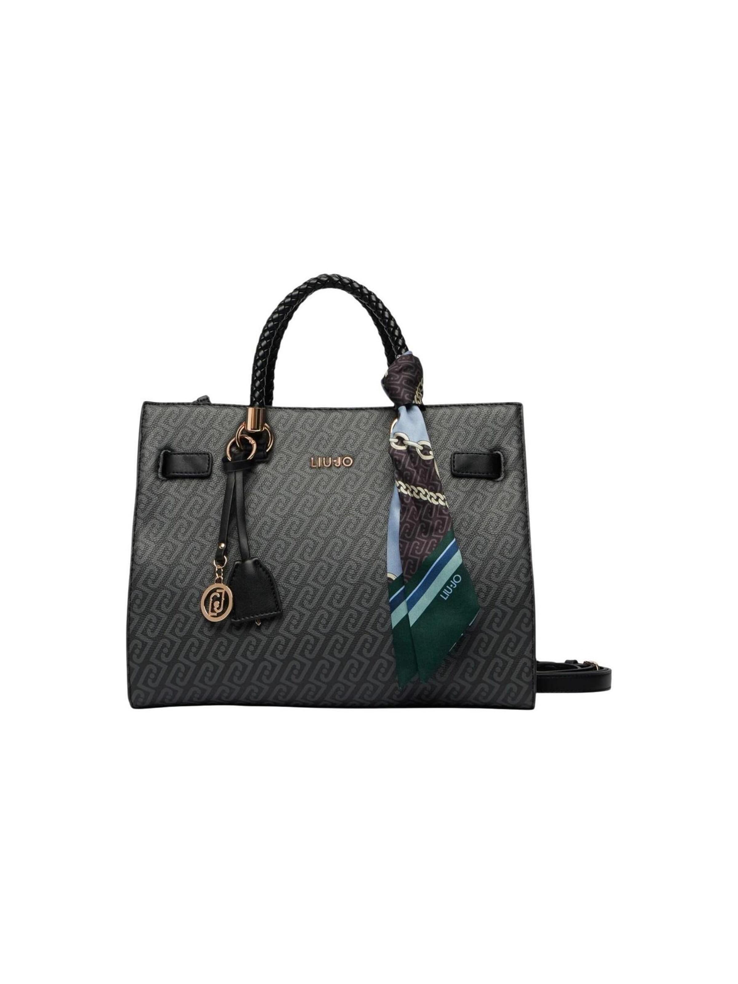 Liu Jo Handtas 'SHOPPING BAG AF6086 E1137' in Zwart: voorkant