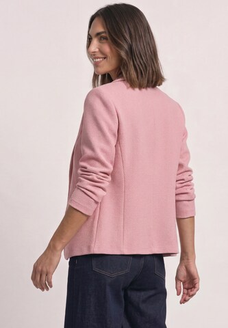 STREET ONE Basic Blazer mit Struktur in Pink