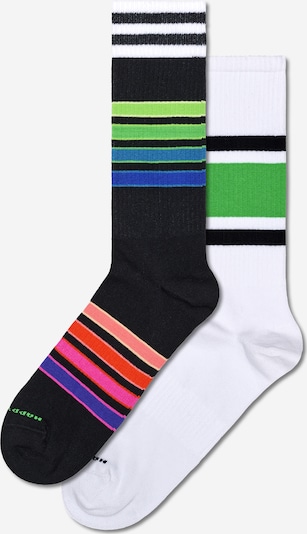 Kojinės iš Happy Socks, spalva – mėlyna / oranžinė / juoda / balta, Prekių apžvalga