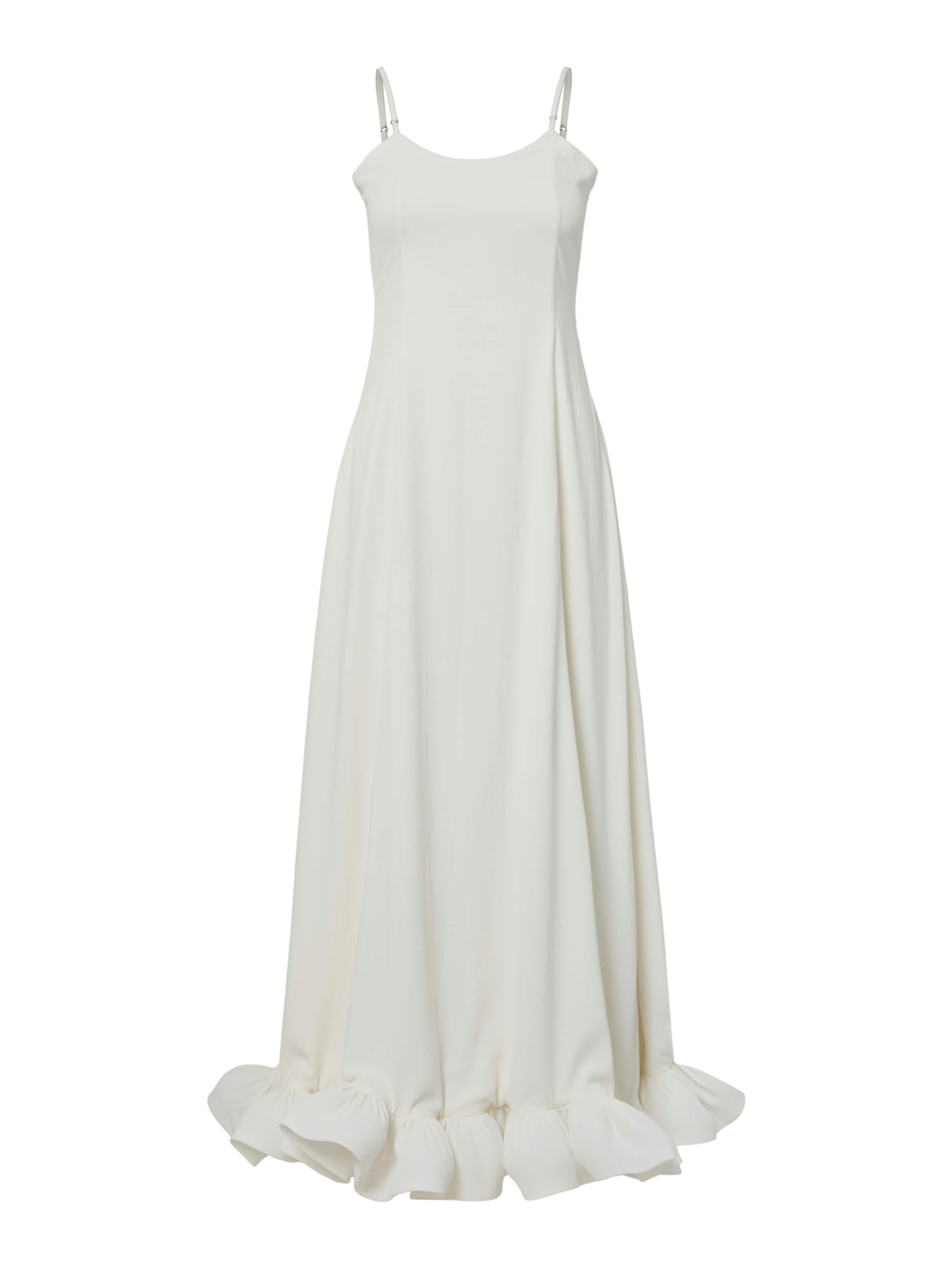 YAS Kleid 'YASCREAM' in Beige: Vorderseite