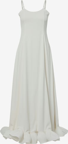 smėlio YAS Vakarinė suknelė 'YASCREAM': priekis