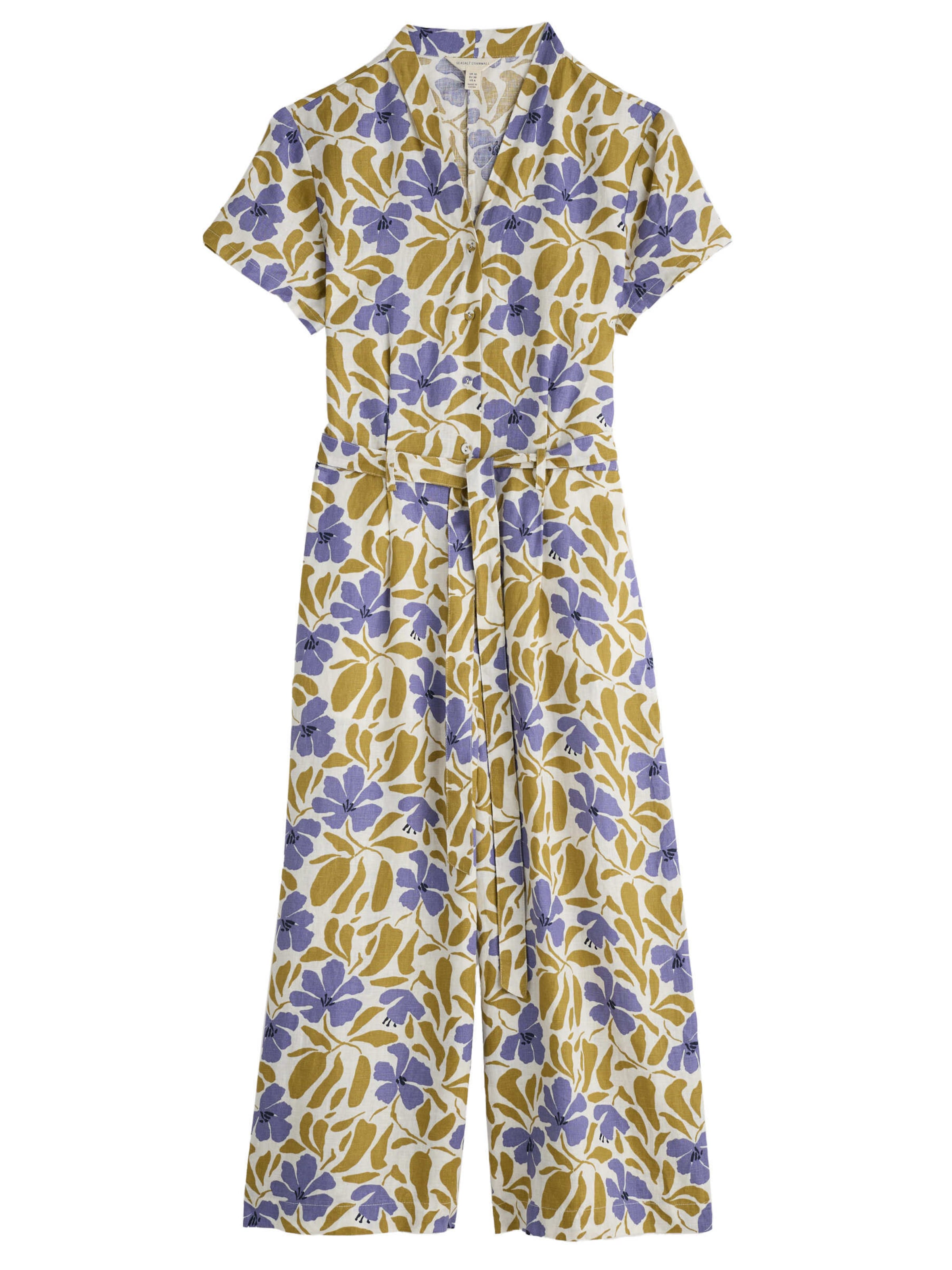 Seasalt Cornwall Jumpsuit 'Treen Cove' in Weiß: Vorderseite