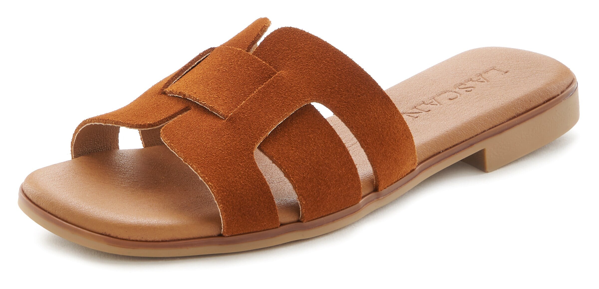 Mule LASCANA en marron : devant