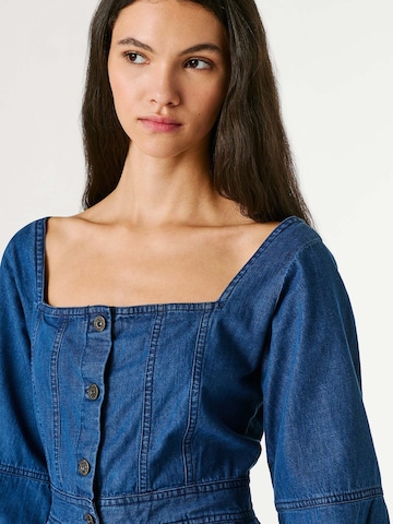Pepe Jeans Jurk 'PIP' in Blauw