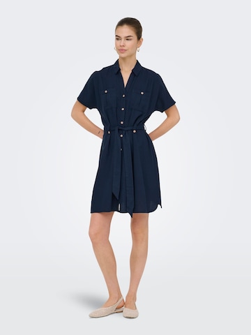 ONLY Shirt dress 'ONLGOA' in Blue