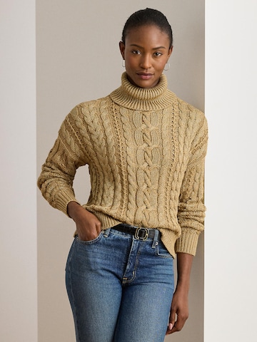 Pullover 'Furqan' di Lauren Ralph Lauren in oro: frontale