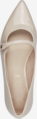 TAMARIS Ballerina i beige