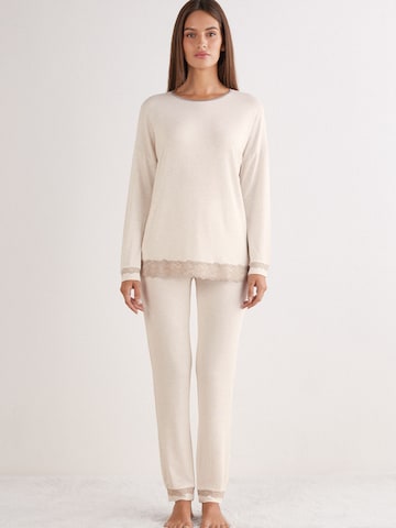 INTIMISSIMI Pyjama in Beige: Vorderseite