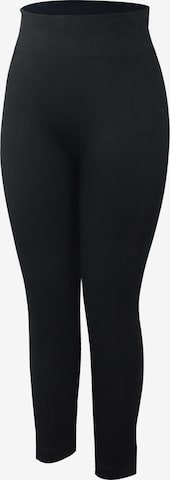 Pantalon modelant MEETWEE en noir : devant