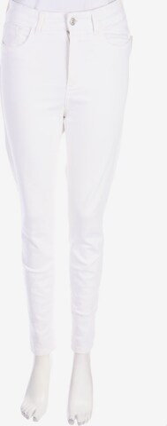 MANGO Skinny-Jeans in 29 in White: front