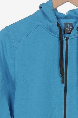 ODLO Sweatshirt & Zip-Up Hoodie in S in Blue