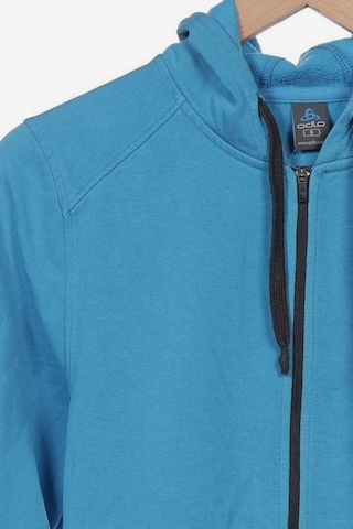 ODLO Sweatshirt & Zip-Up Hoodie in S in Blue