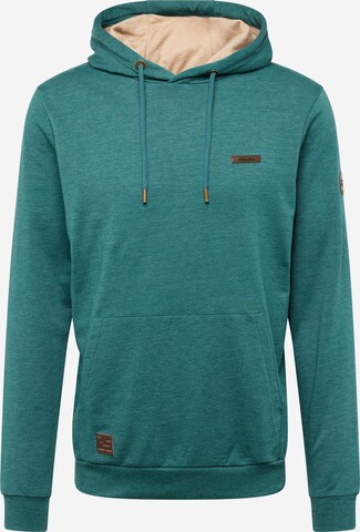 Ragwear Sweatshirt 'PETYO' in Groen: voorkant