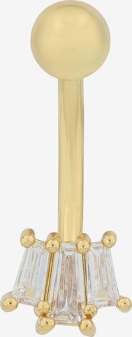 Akzent Piercings 'Zirkonia' in Gold: front