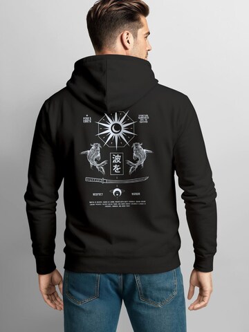 Neverless Sweatshirt 'Spiritual Awareness' in Black: front