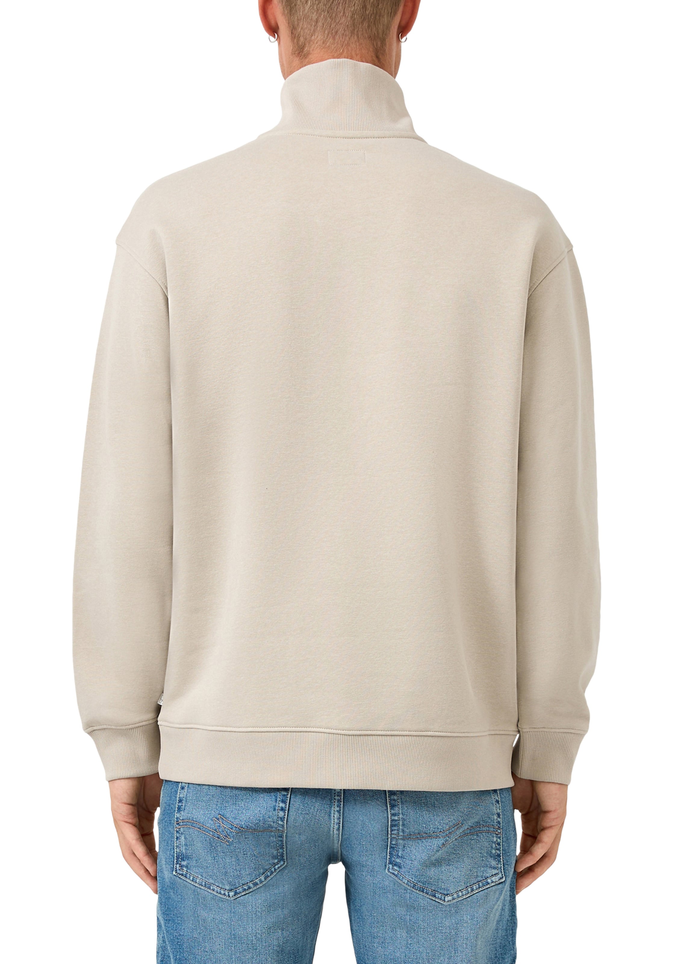 Sweat-shirt QS en beige