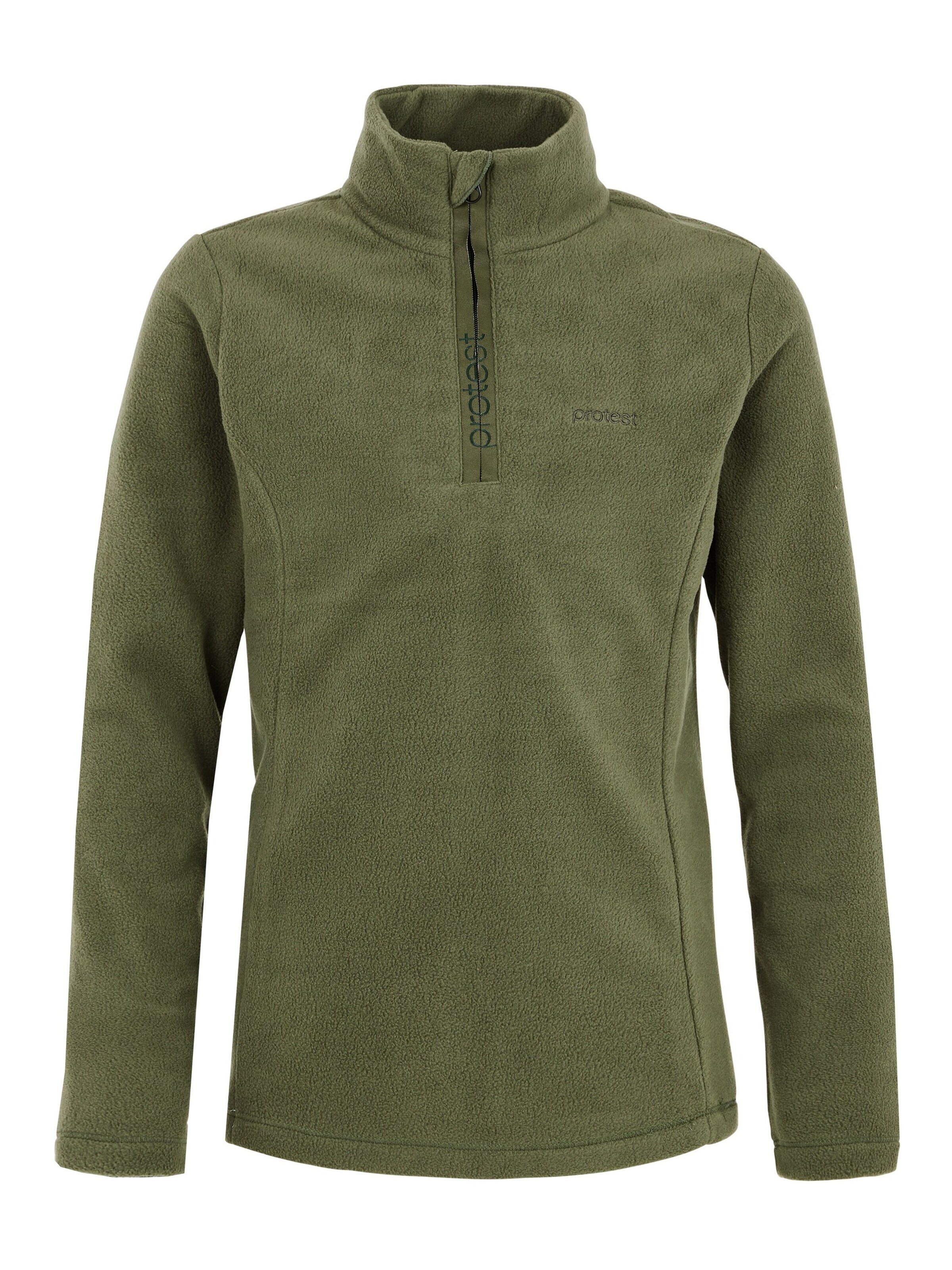 PROTEST Sportsweatshirt 'MUTEY JR'‌‌‌‌‌‌‌‌‌ in Grün: Vorderseite