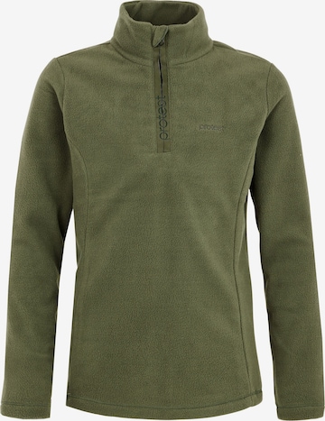 PROTEST Sportsweatshirt 'MUTEY JR' in Grün: Vorderseite