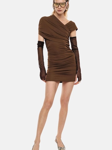 Robe IMPERIAL en marron : devant