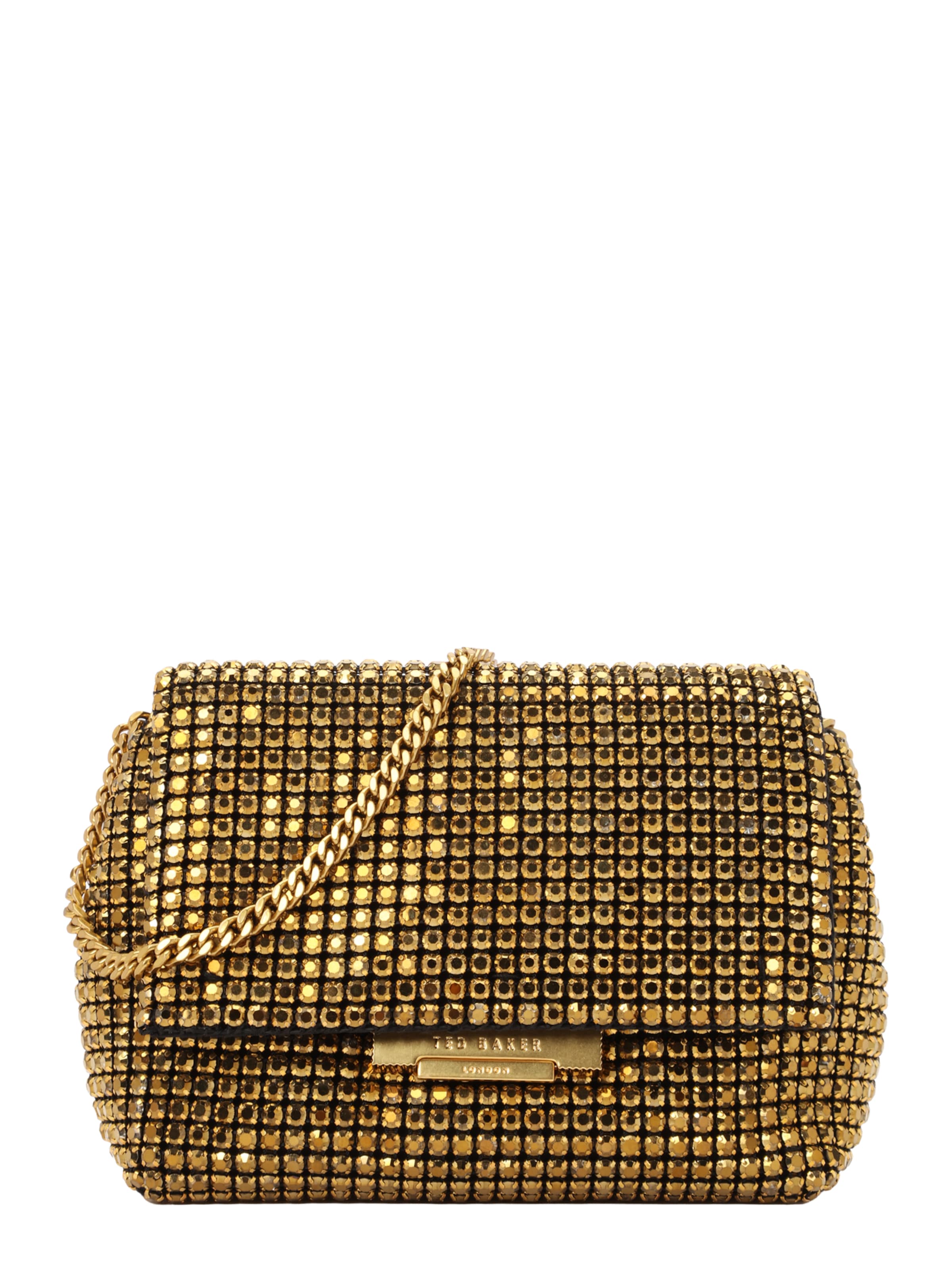 Ted Baker Τσάντα ώμου 'Gliters' σε χρυσό: μπροστά