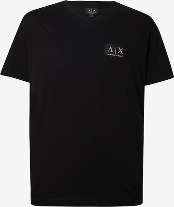 ARMANI EXCHANGEMajica - crna boja: prednji dio