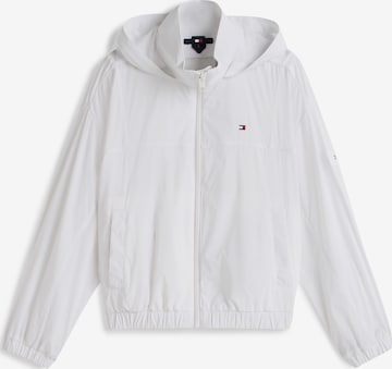 TOMMY HILFIGER Prehodna jakna | bela barva: sprednja stran
