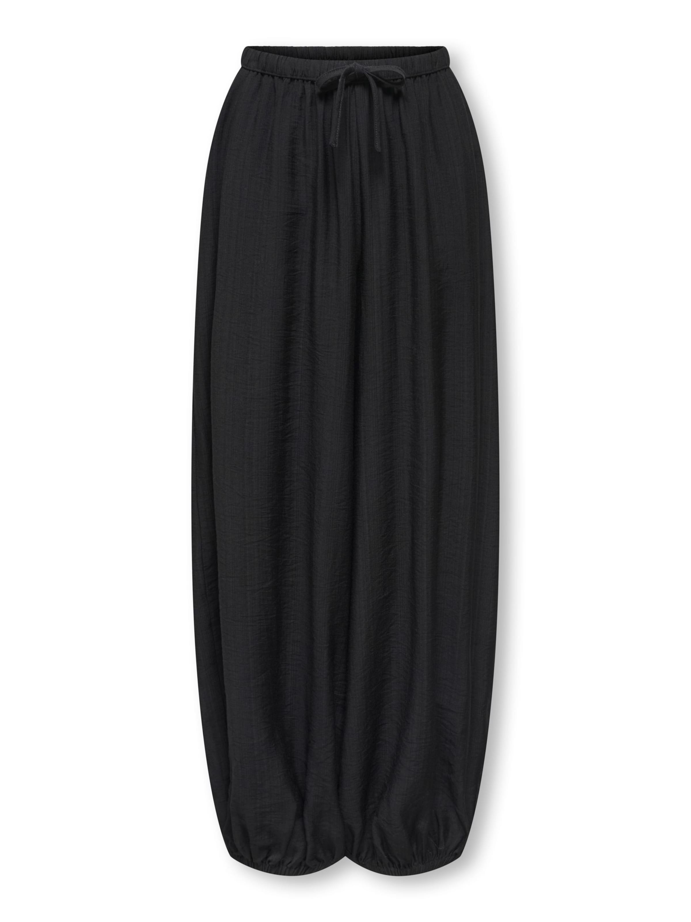 Barrel Pantalon 'KOGVAasia' ONLY GIRLS en noir : devant