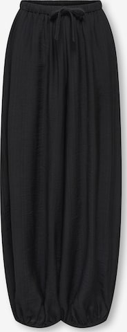 Barrel Pantalon 'KOGVAasia' ONLY GIRLS en noir : devant