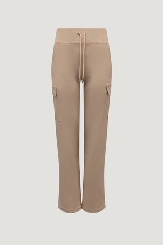 Born Living Yoga Regular Athletic Pants in Beige: front