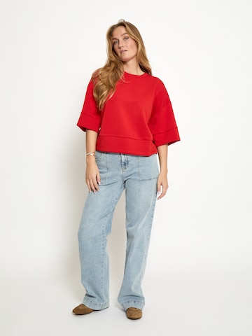 Peppercorn Sweatshirt 'Minnie' in Orange