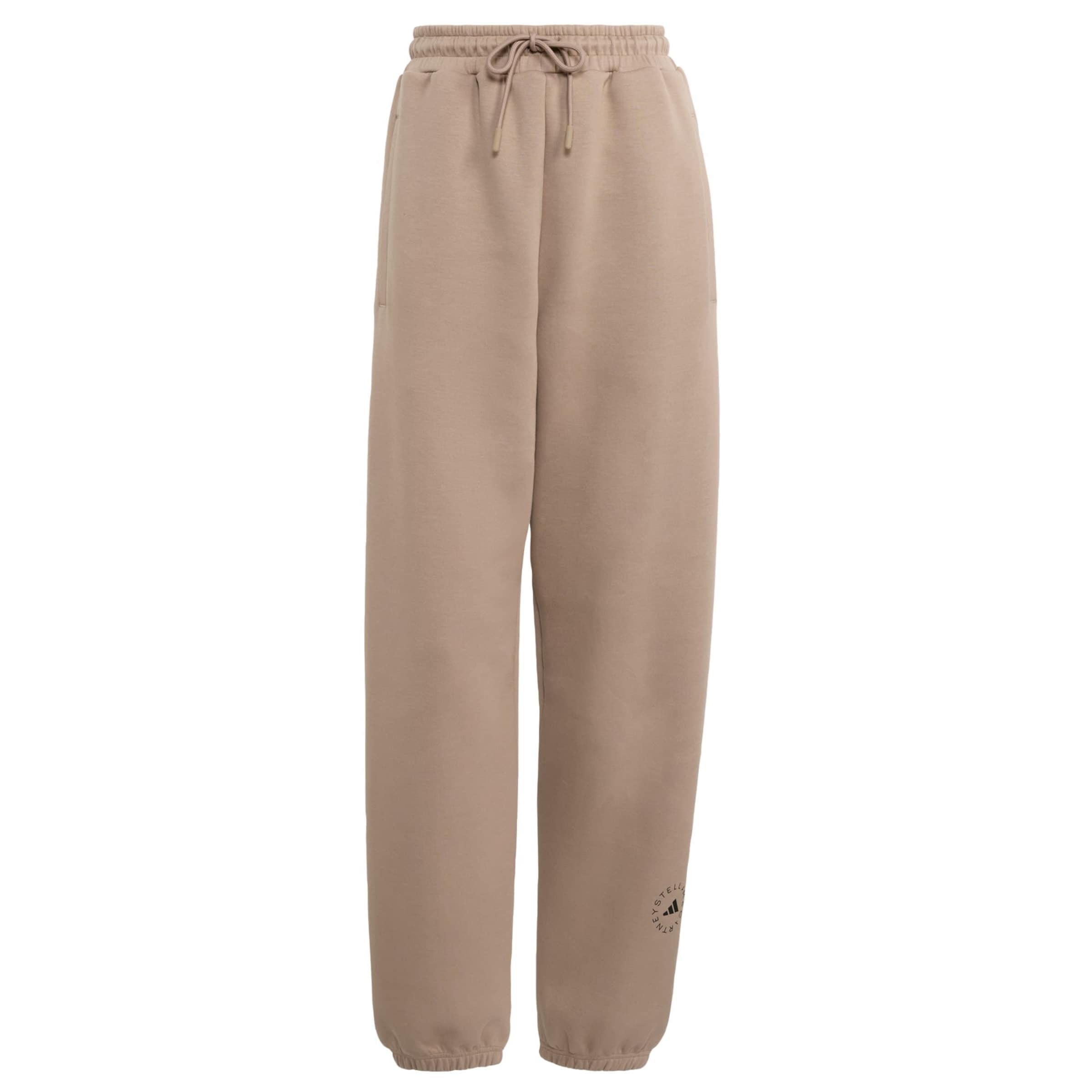 ADIDAS BY STELLA MCCARTNEY Tapered Sporthose 'Loose Sweat' in Braun: Vorderseite