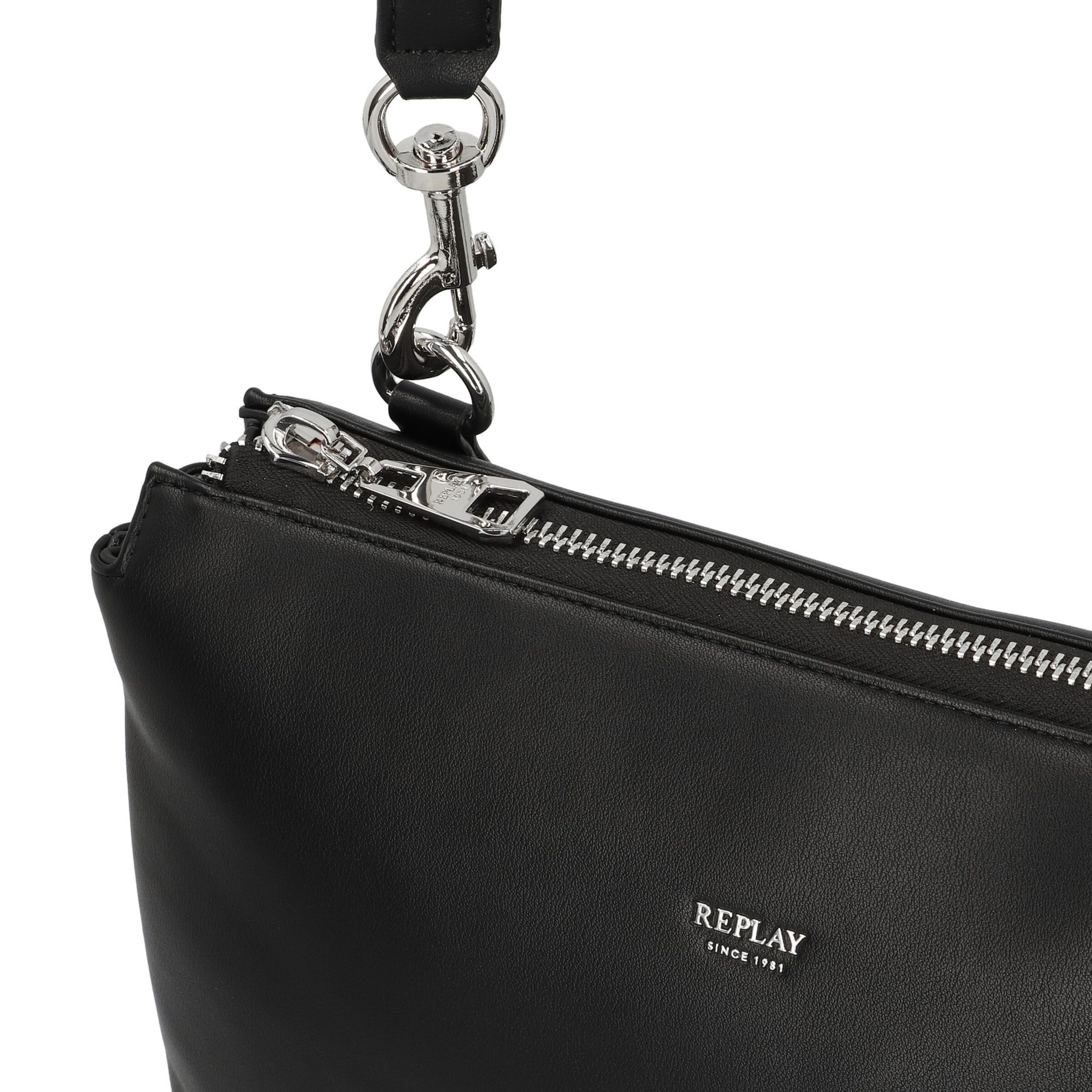 Borsa a spalla di REPLAY in nero