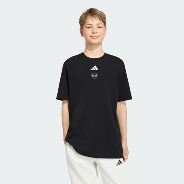 ADIDAS SPORTSWEAR Funktionsshirt 'Marvel Spider-Man' in Schwarz: Vorderseite