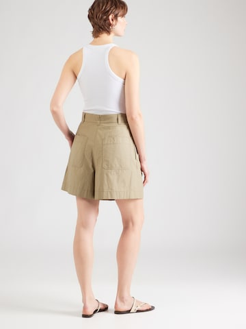 Weekend Max Mara - Ropa ancha Pantalón plisado 'ARMONIA' en verde