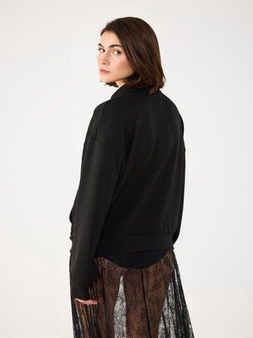 No Matter What Sweatshirt in Schwarz