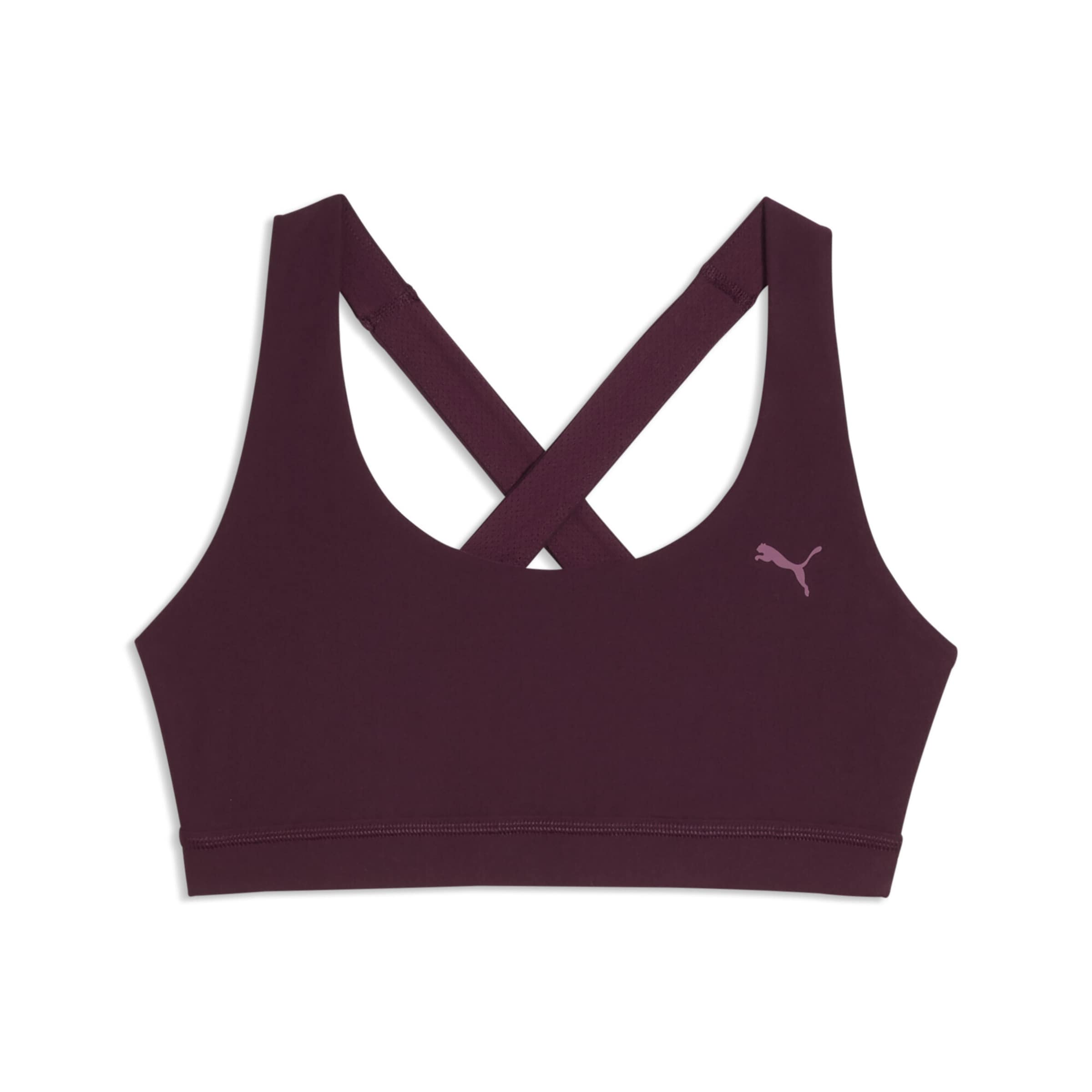 Bustier Soutien-gorge de sport 'CLOUDSPUN' PUMA en rouge : devant