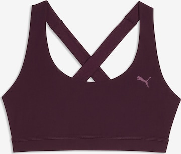 PUMA Sports bra 'CLOUDSPUN' in Red: front