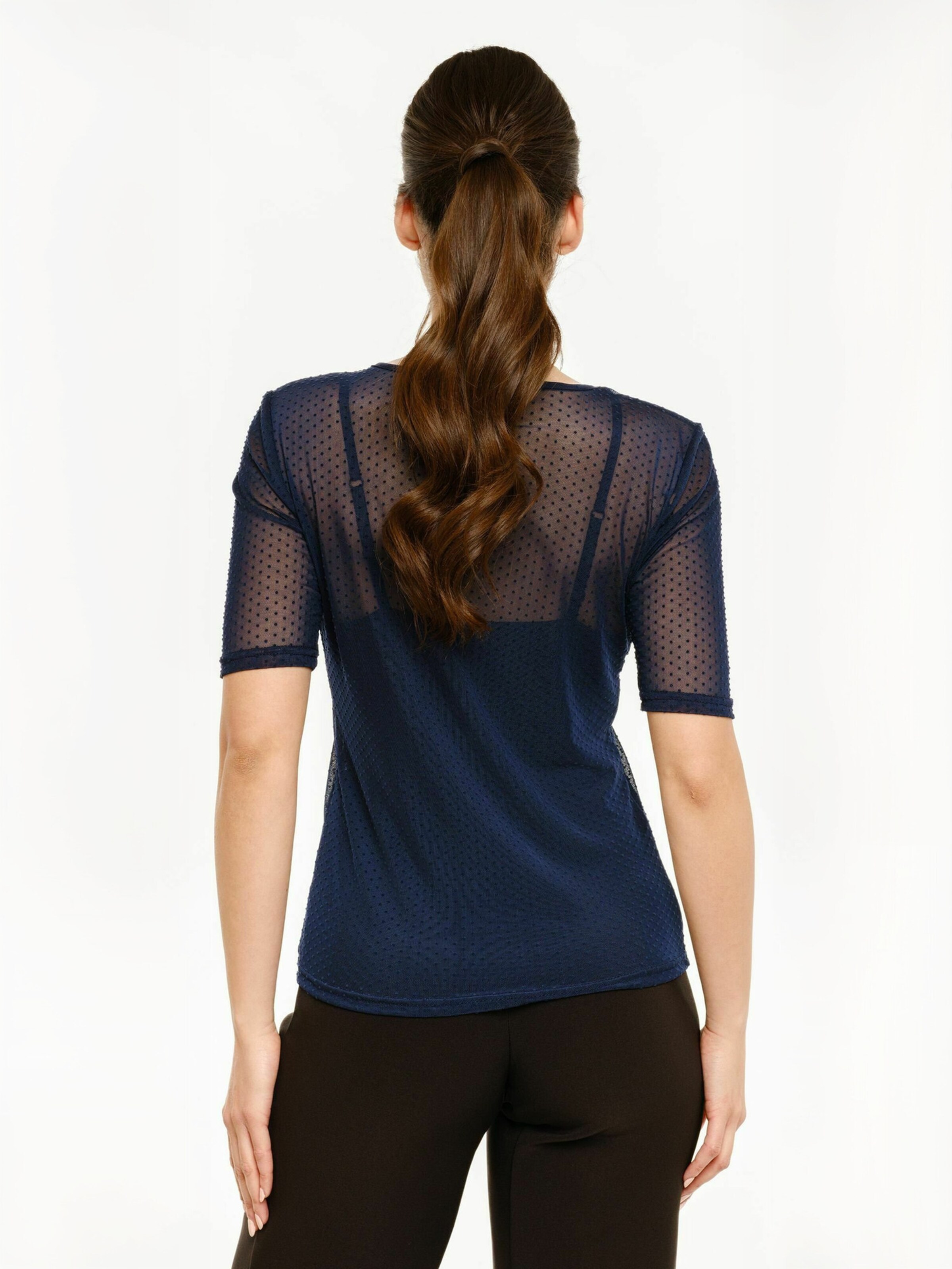 Liberte Essentiel Top ' MESH ' w kolorze niebieski