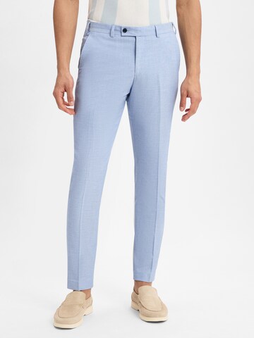 Finshley & Harding London Regular Pants ' Hoxdon ' in Blue: front