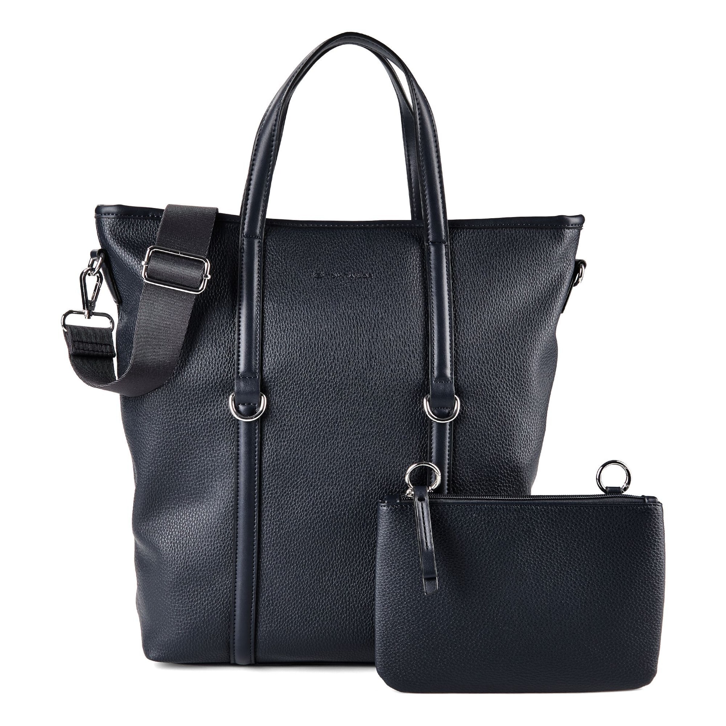 TOM TAILOR Rugzak 'Jamila' in Blauw: voorkant