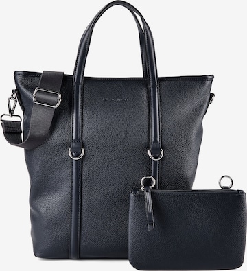 TOM TAILOR Rugzak 'Jamila' in Blauw: voorkant