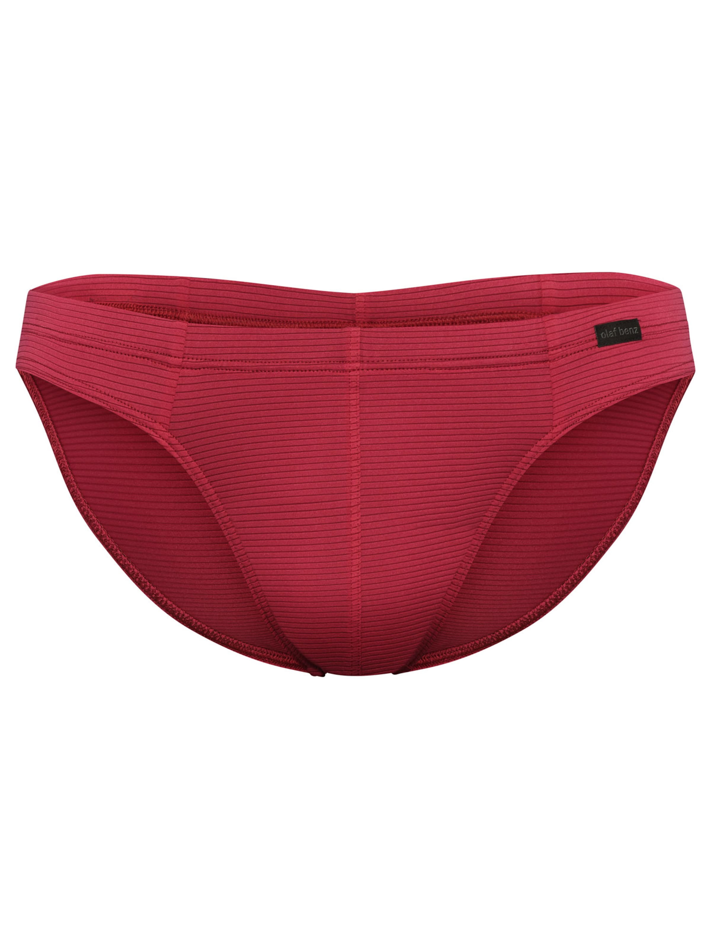Olaf Benz Brasilslip ' RED2555 ' in Rot: Vorderseite