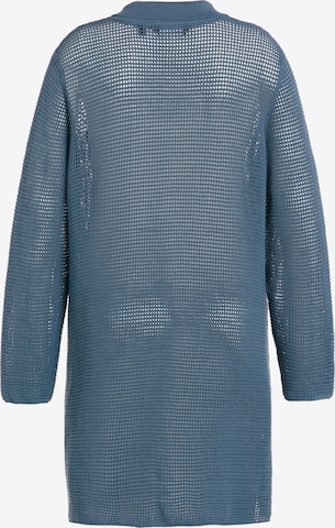 Ulla Popken Strickjacke in Blau