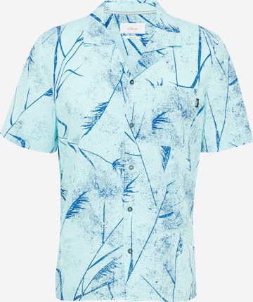 Coupe regular Chemise s.Oliver en bleu : devant