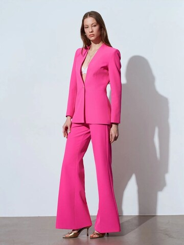 Dilvin Flared Pants in Pink