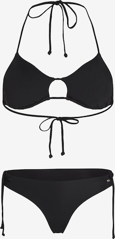 O'NEILLTrokutasti Bikini - crna boja: prednji dio