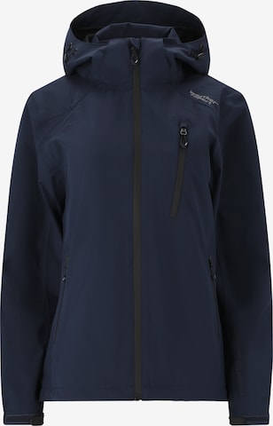 Weather Report Outdoorjacke 'Camelia' in Blau: Vorderseite