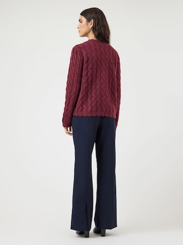 Cardigan 'YASBubera' YAS en rouge