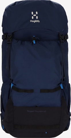 Haglöfs Sports Backpack 'Rugged Mountain' in Blue: front