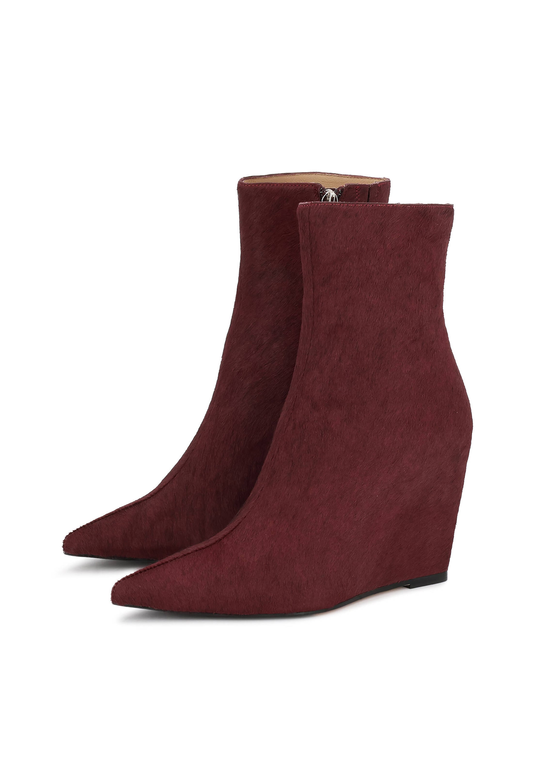 Kazar Studio Боти до глезена в червено